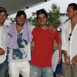 Gabriel Iglesias, Diego Osorio, Julio Mario Santodomingo and Raymundo