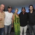 Jorge Gutierrez, Gabriel Iglesias, Virginia  Adolfo Cambiaso and Santiago Solari