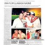 Una Flor llamada Naomi. Juan Suarez. El Diario de Ibiza