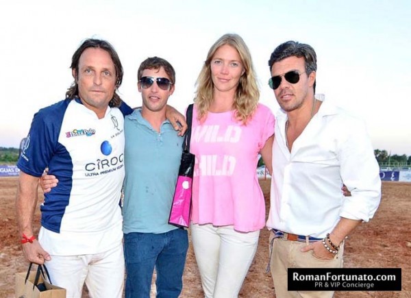 Andrea Vianini , James Blunt , Jodie Kidd , Roman Fortunato