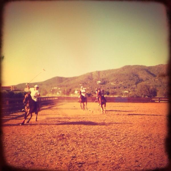 One of the polo practices 